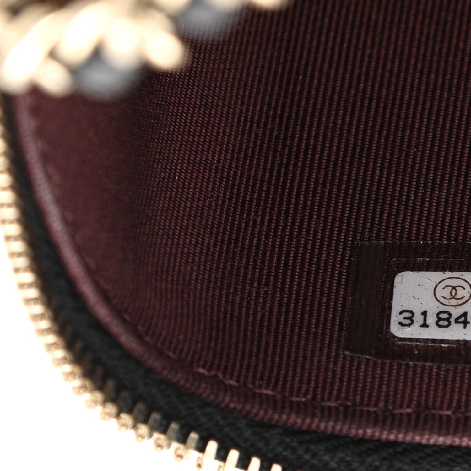 Chanel Caviar Quilted Small Vanity Case With Chain Black 7 of 11