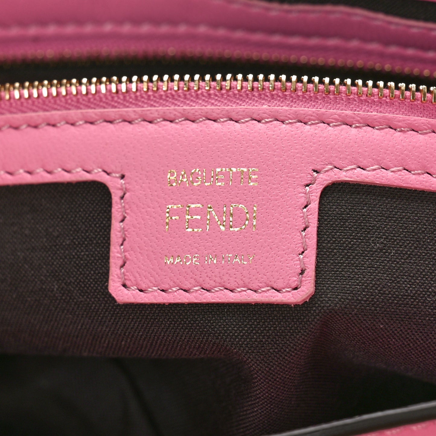 Nappa FF 1974 Embossed Baguette Lollypop