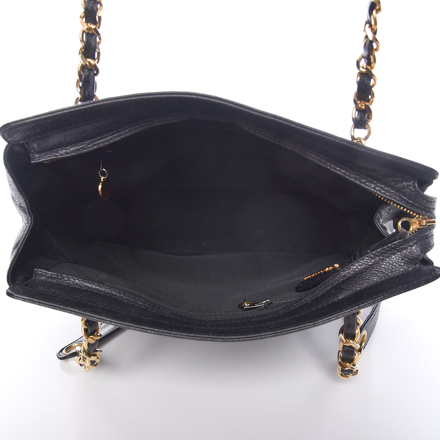 Chanel Caviar CC Shoulder Bag Black 5 of 14