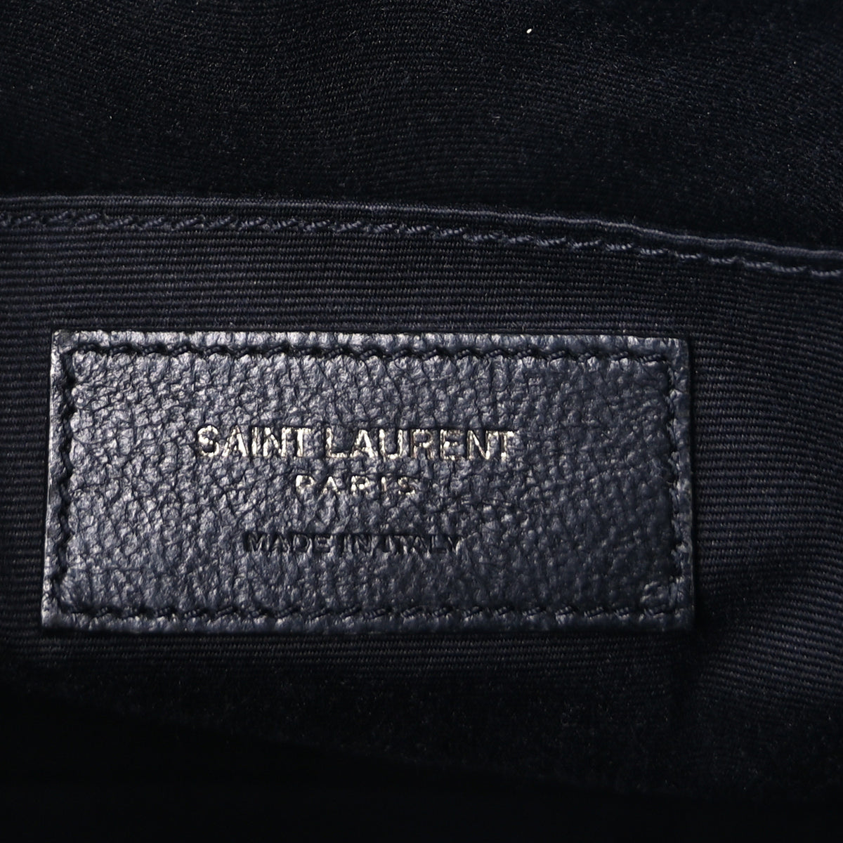 Calfskin Matelasse Monogram Monochrome Lou Camera Bag Black