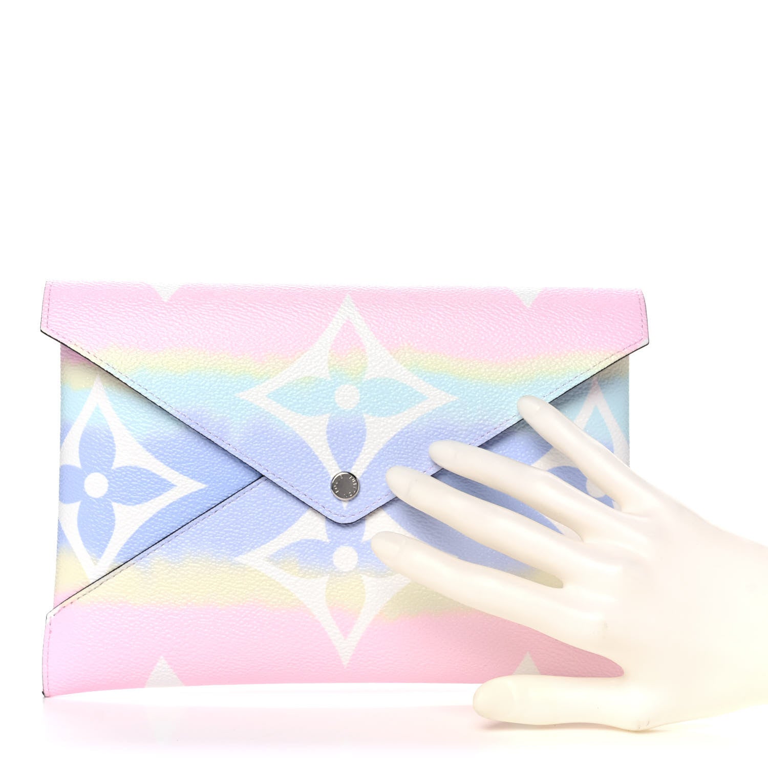 Louis Vuitton Monogram Escale Large Kirigami Pochette Pastel 2 of 9