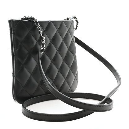 Chanel Lambskin Quilted Crossbody Bag Black 3 of 7