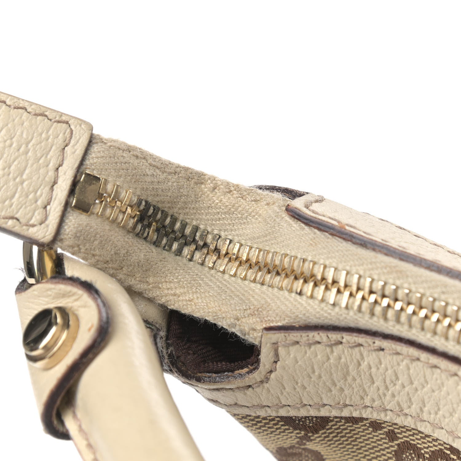 Gucci Monogram Pocket Hobo Off White 17 of 23