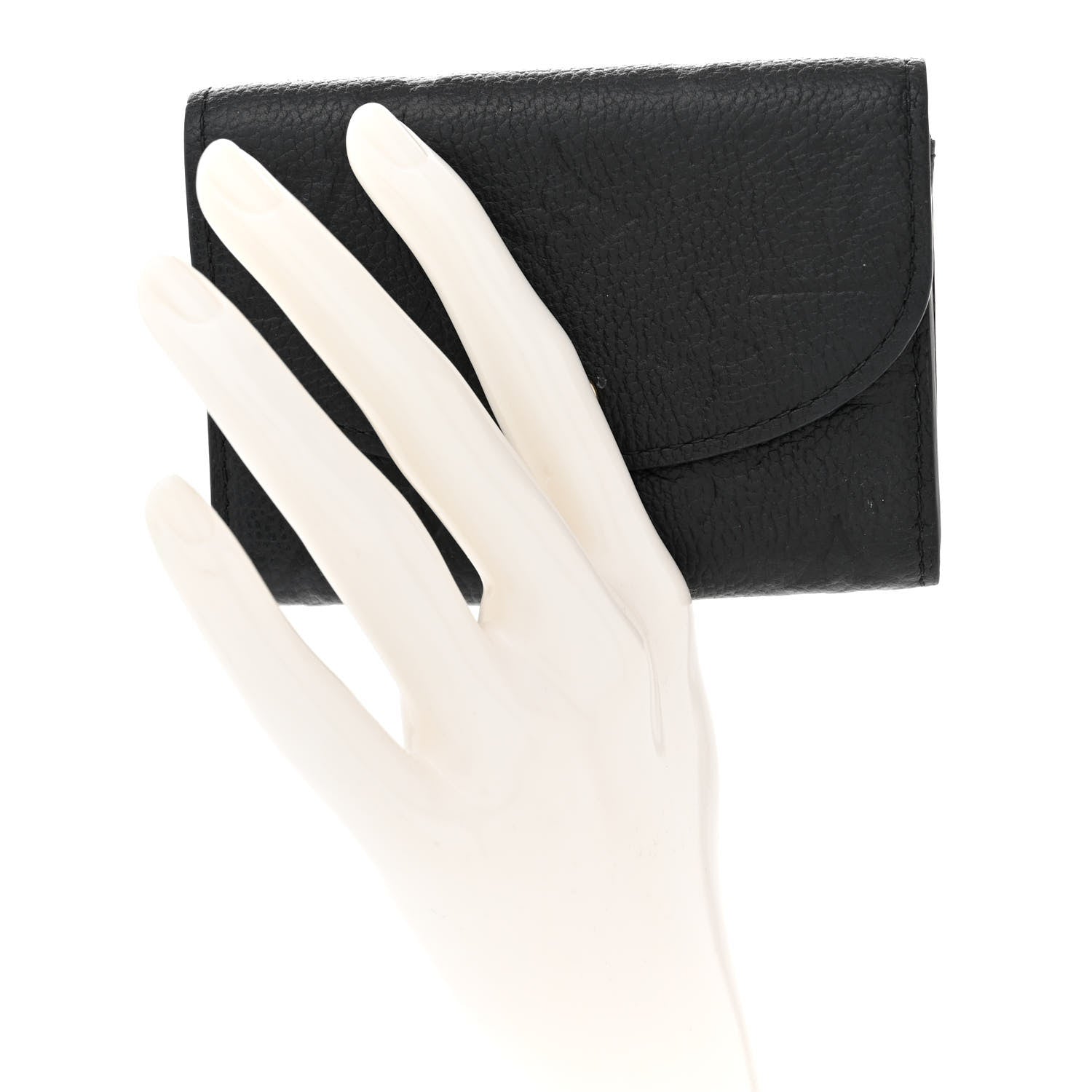 Louis Vuitton LOUIS VUITTON Empreinte Rosalie Coin Purse Black 2 of 7