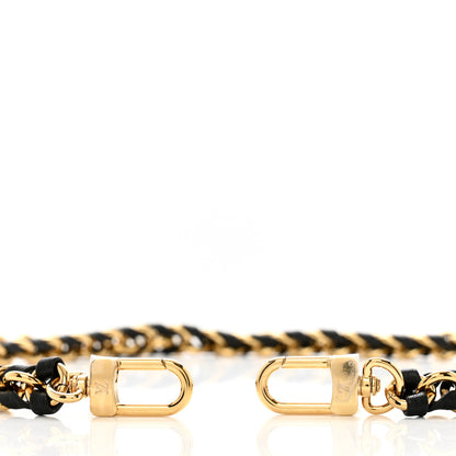 Louis Vuitton Calfskin Multi Pochette Chain Shoulder Strap Black Gold 3 of 3