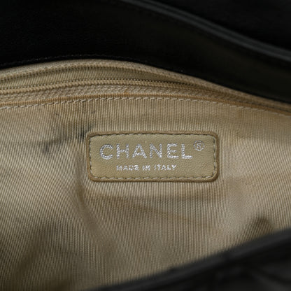 Chanel Washed Lambskin Quilted Maxi Chain Around Flap Black 6 of 11