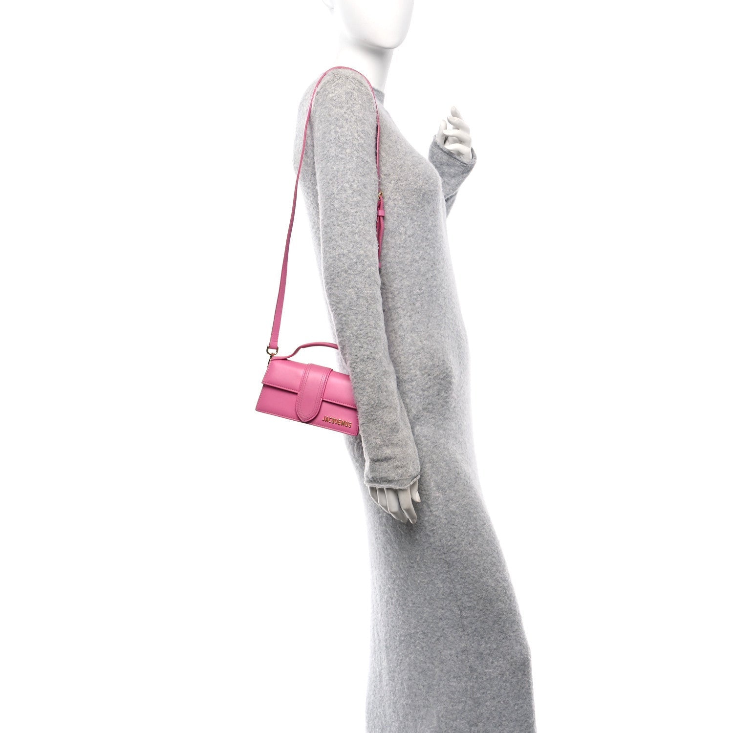 Jacquemus Smooth Calfskin Le Bambino Pink 2 of 7