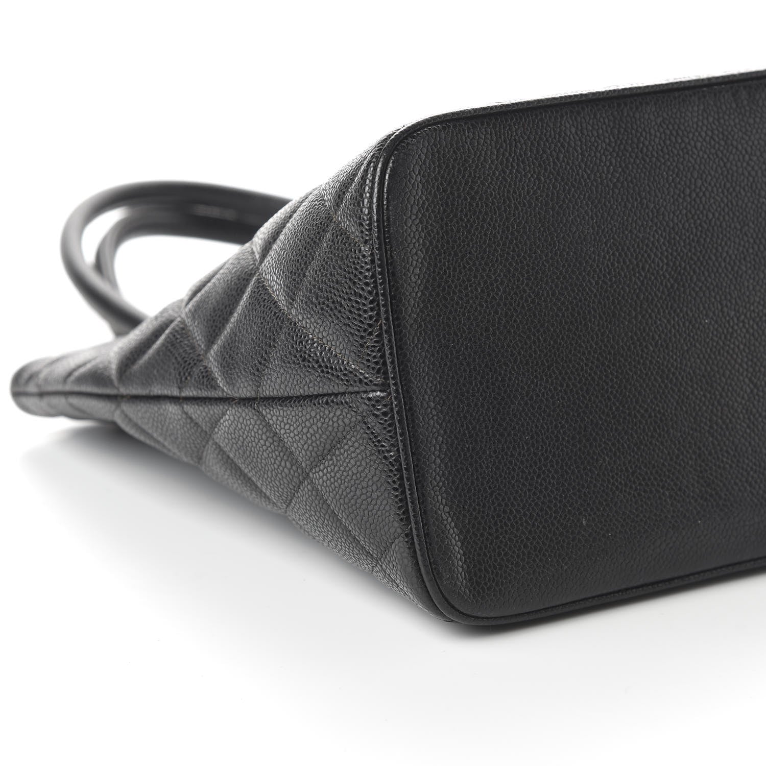 Chanel Caviar Quilted Medallion Tote Black 6 of 10