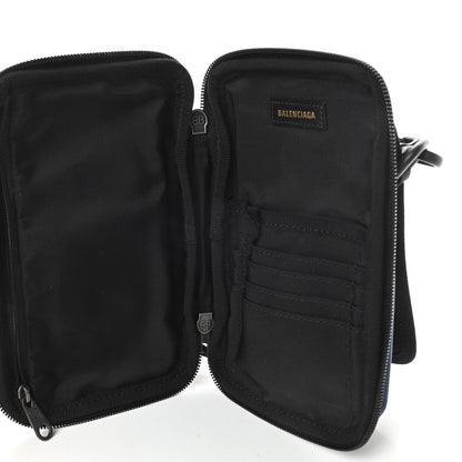Balenciaga Nylon Explorer Crossbody Navy 5 of 12
