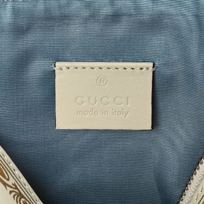 Gucci X SEGA Calfskin GUCCY Stars Mini Dome Shoulder Bag  Mystic White Gold 5 of 9