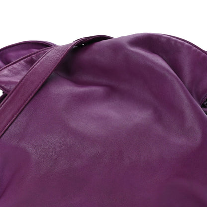 Loewe Calfskin Flamenco Shoulder Bag  Purple 6 of 8