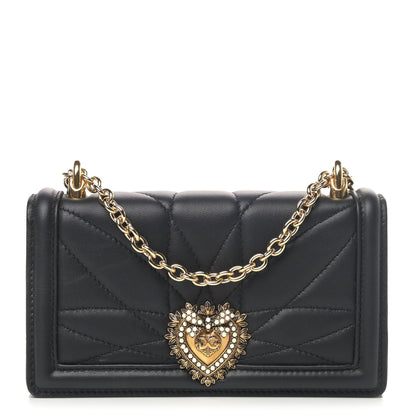 Dolce & Gabbana Lambskin Devotion iPhone 11 Pro Cover Black 1 of 4