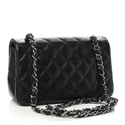 Chanel Iridescent Caviar Quilted Mini Rectangular Flap Black 3 of 10