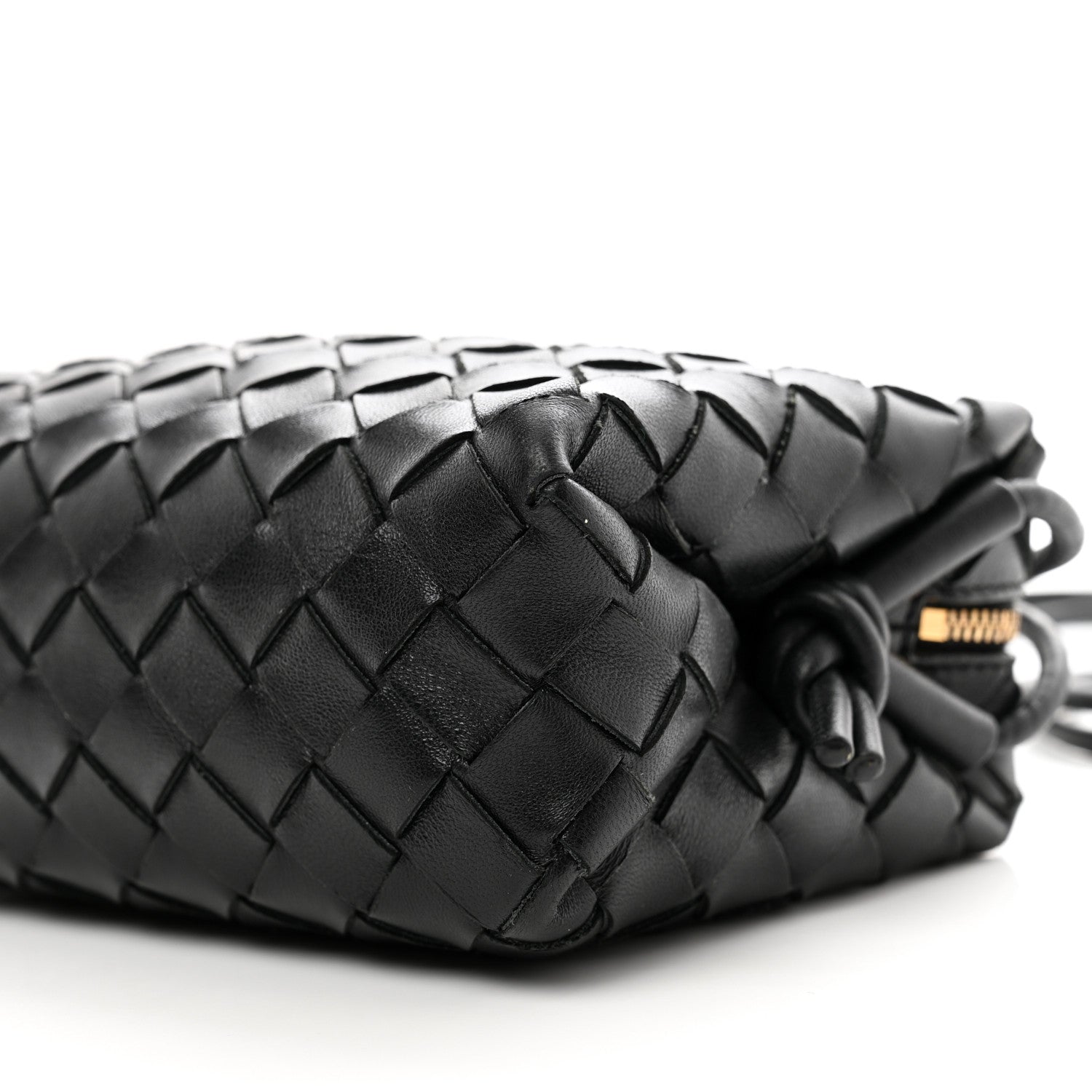 Bottega Veneta Nappa Intrecciato Mini Loop Camera Bag Black 9 of 9