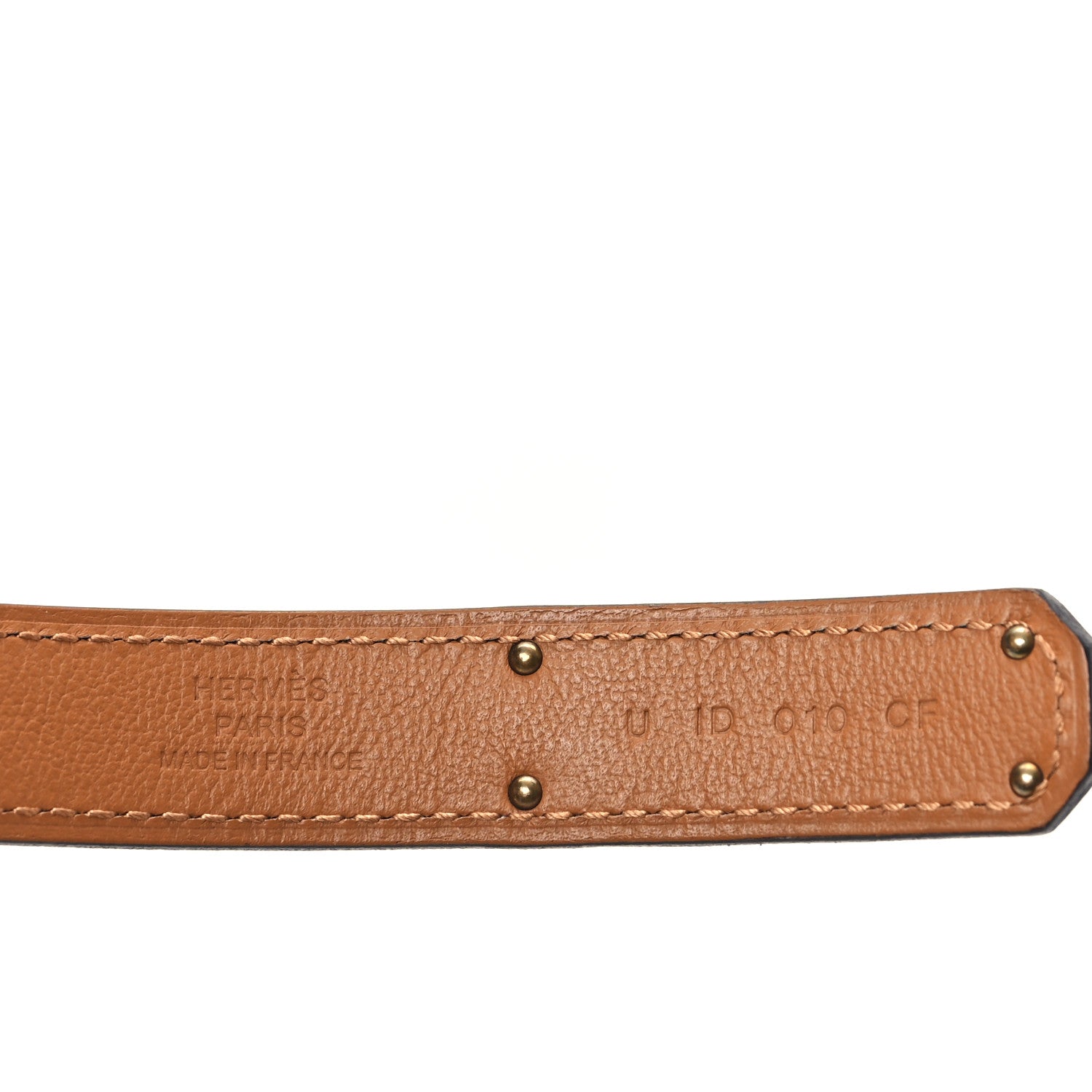 Hermes Epsom Kelly Belt White 3 of 4