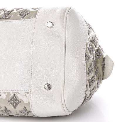 Louis Vuitton Monogram Bouclettes Speedy Round Perle 9 of 9