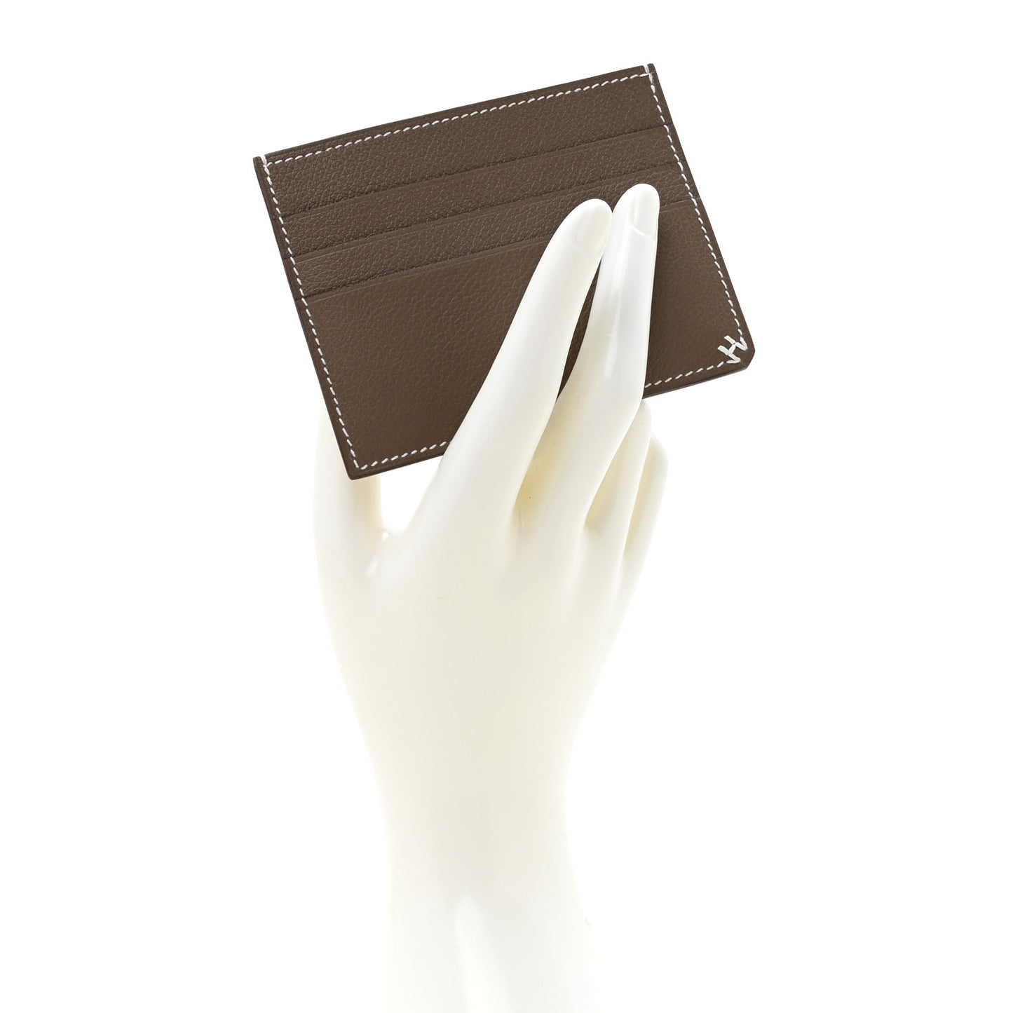 Evercolor H Sellier Card Holder Etoupe
