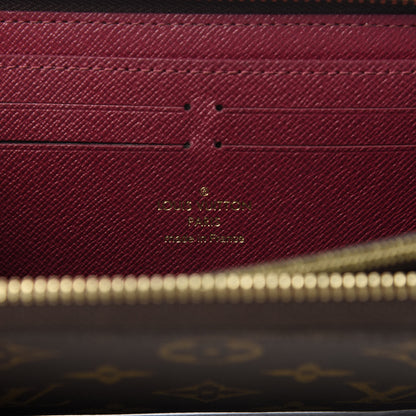 Louis Vuitton Monogram Clemence Wallet Fuchsia 8 of 8