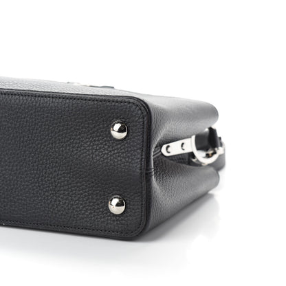 Louis Vuitton Taurillon Capucines PM Black 8 of 8