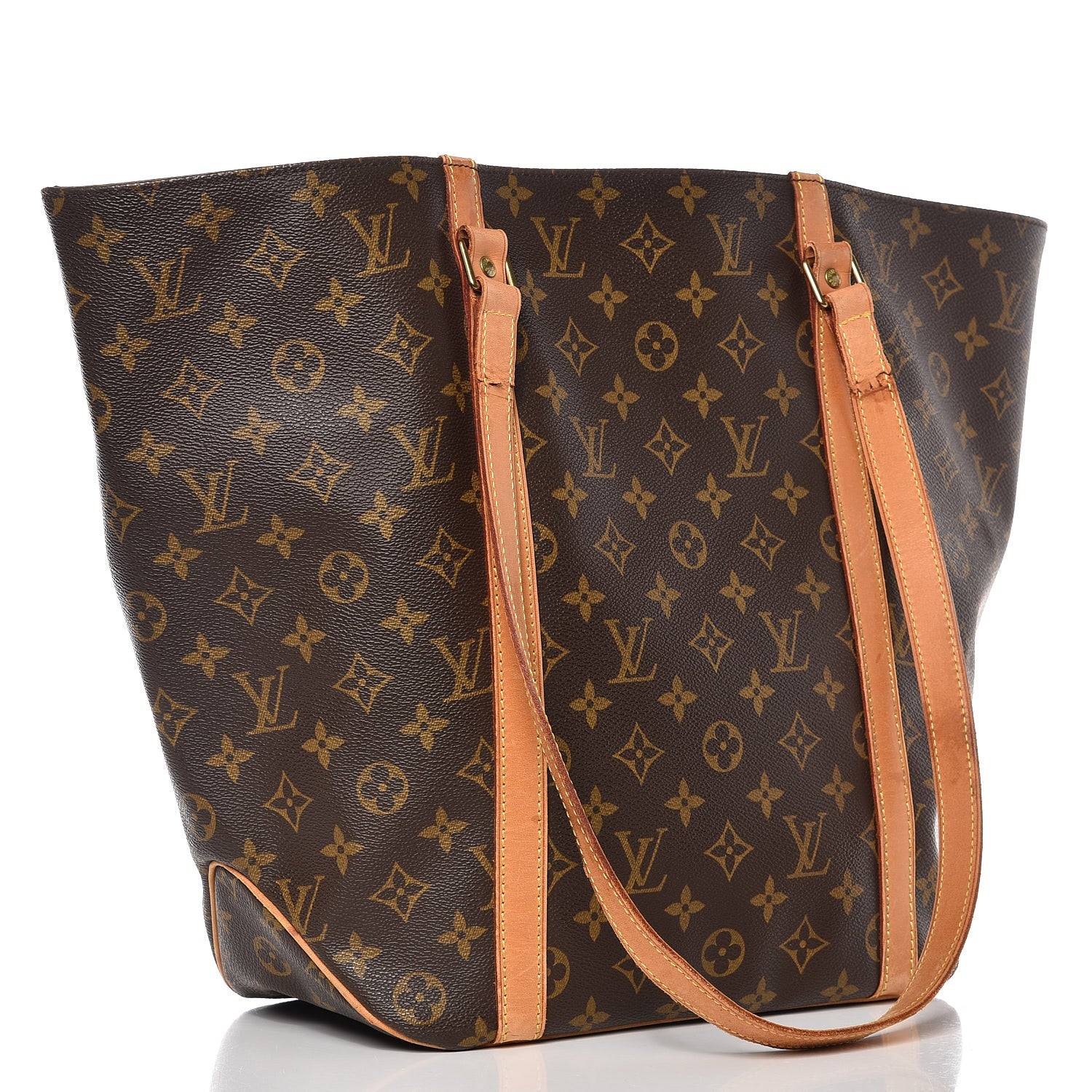 Louis Vuitton Monogram Sac Shopping Tote 3 of 15
