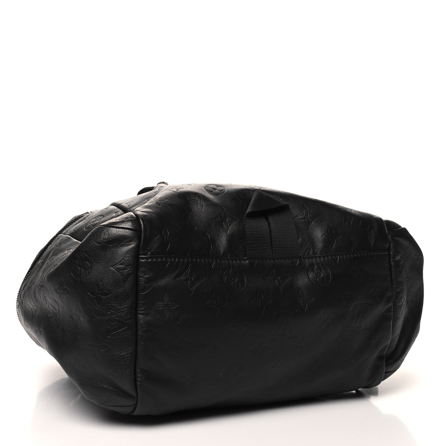 Louis Vuitton Calfskin Monogram Shadow Discovery Backpack Black 4 of 9