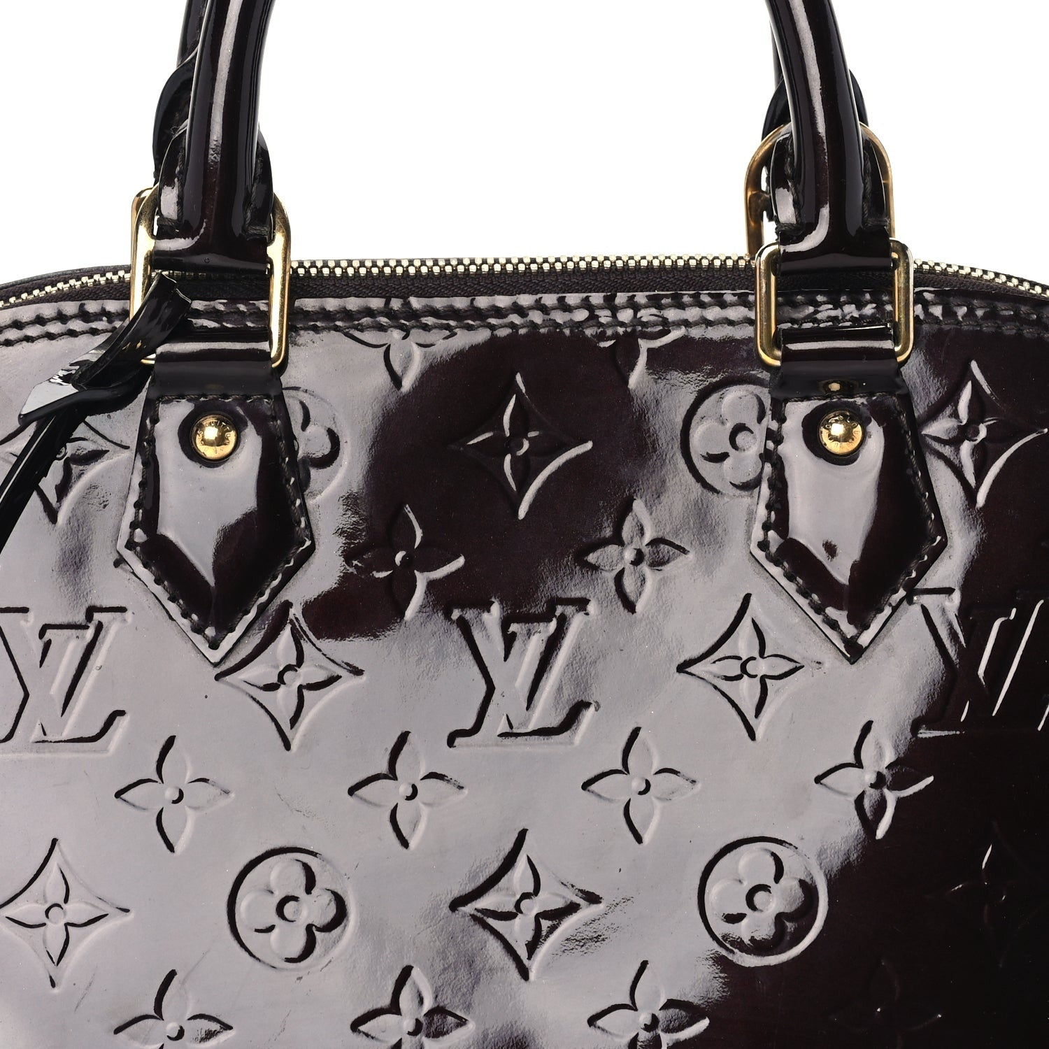 Louis Vuitton Vernis Alma PM Amarante 6 of 8