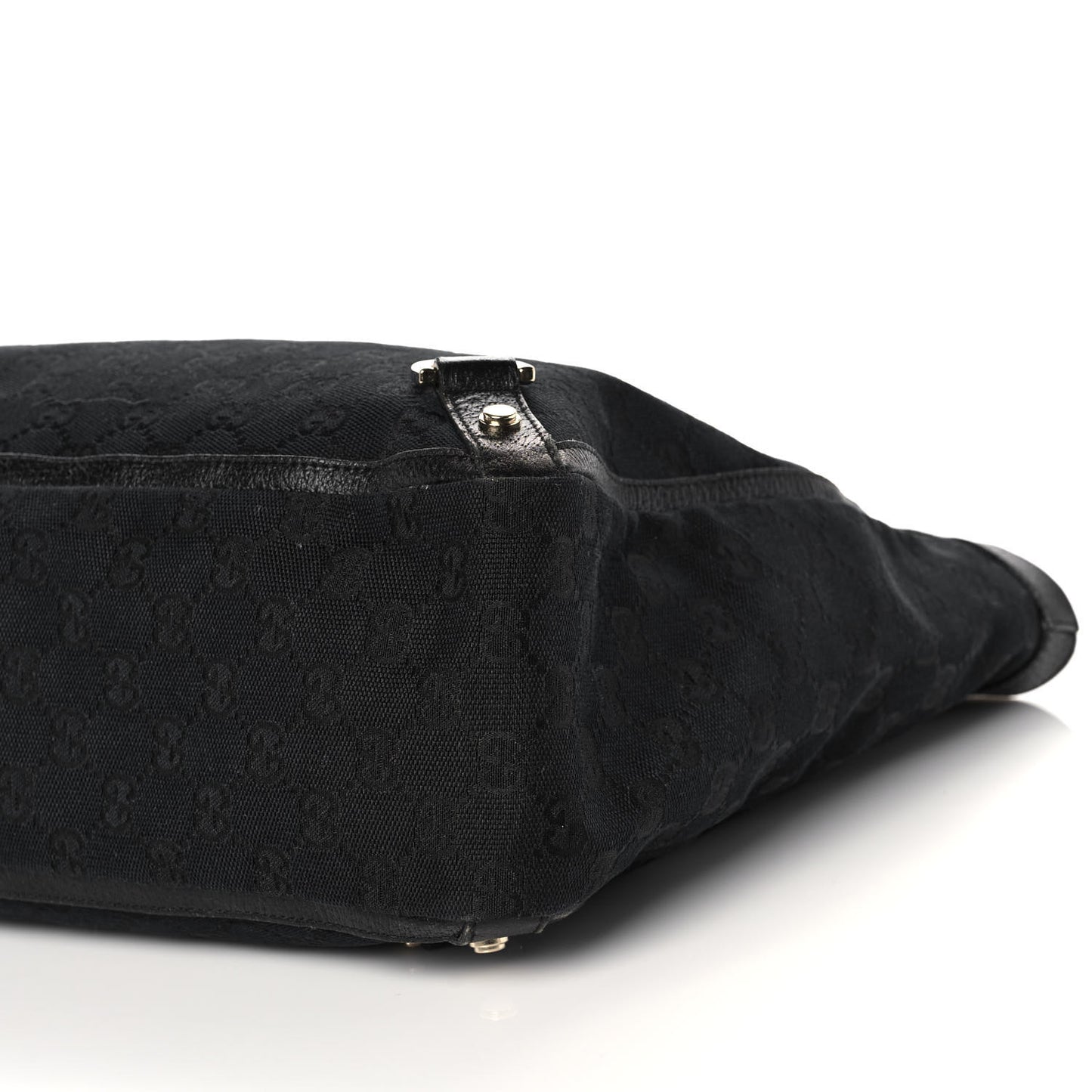 Monogram Large Abbey Tote Black