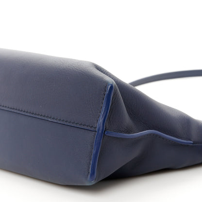 Loewe Calfskin Mini Flamenco Knot Clutch Abyss Blue 10 of 10