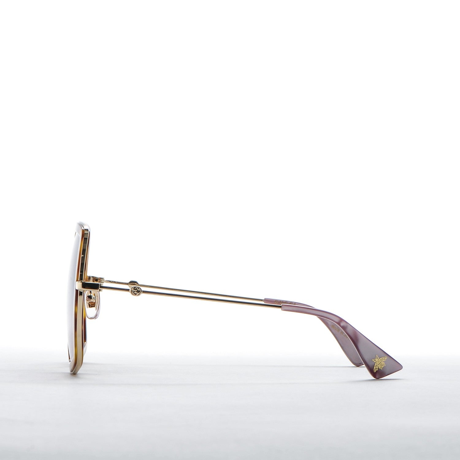 Gucci Square Frame GG0106S Sunglasses Tortoise 3 of 7