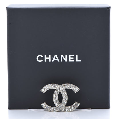 Chanel Crystal Palais Garnier CC Brooch Gold 5 of 5