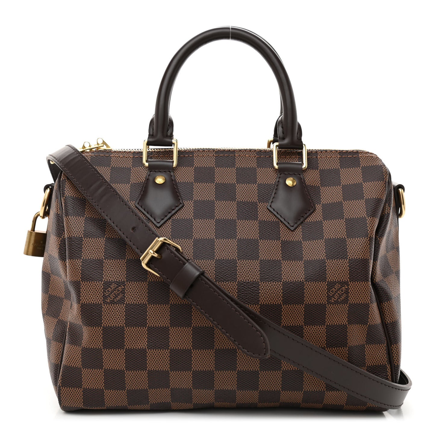 Damier Ebene Speedy Bandouliere 25