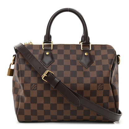 Louis Vuitton Damier Ebene Speedy Bandouliere 25 1 of 8