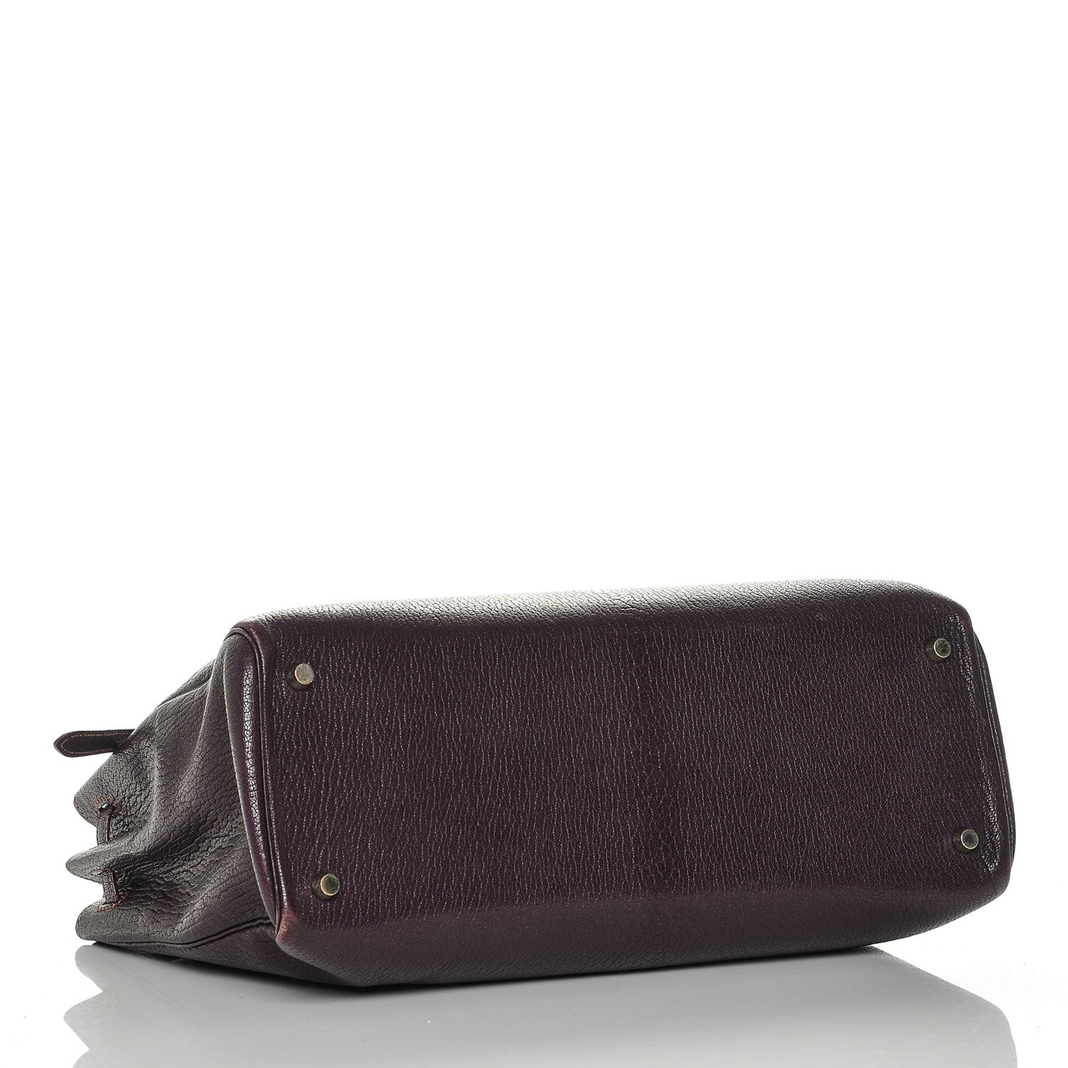 Hermes Chevre de Coromandel Cabana Tote Raisin 4 of 6