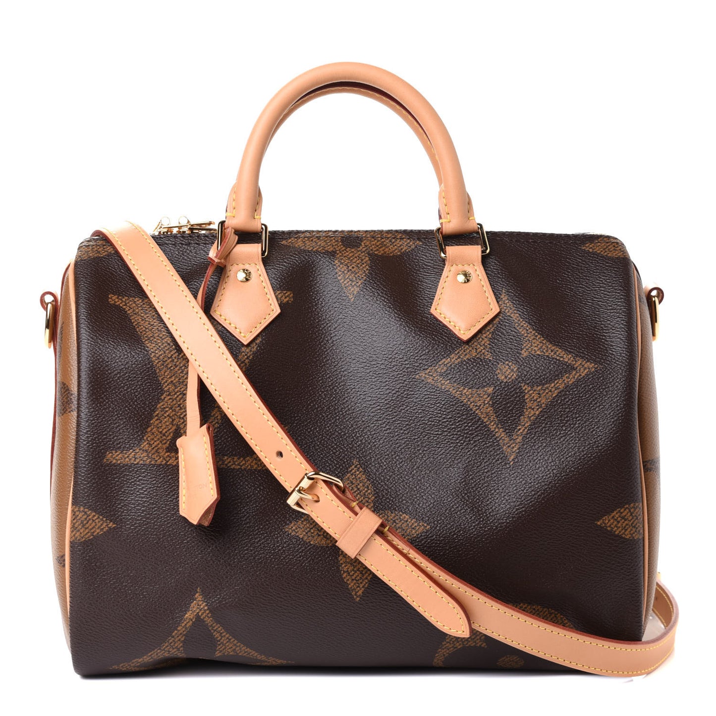 Reverse Monogram Giant Speedy Bandouliere 30