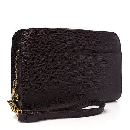 Louis Vuitton Taiga Baikal Pochette Acajou 3 of 7