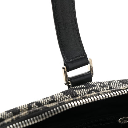 Christian Dior Denim Monogram Boston Navy 11 of 12