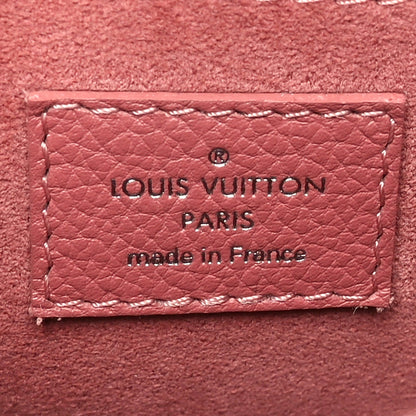 Louis Vuitton Soft Calfskin Mylockme Chain Bag BB Rose Boudoir Lie De Vin 6 of 7