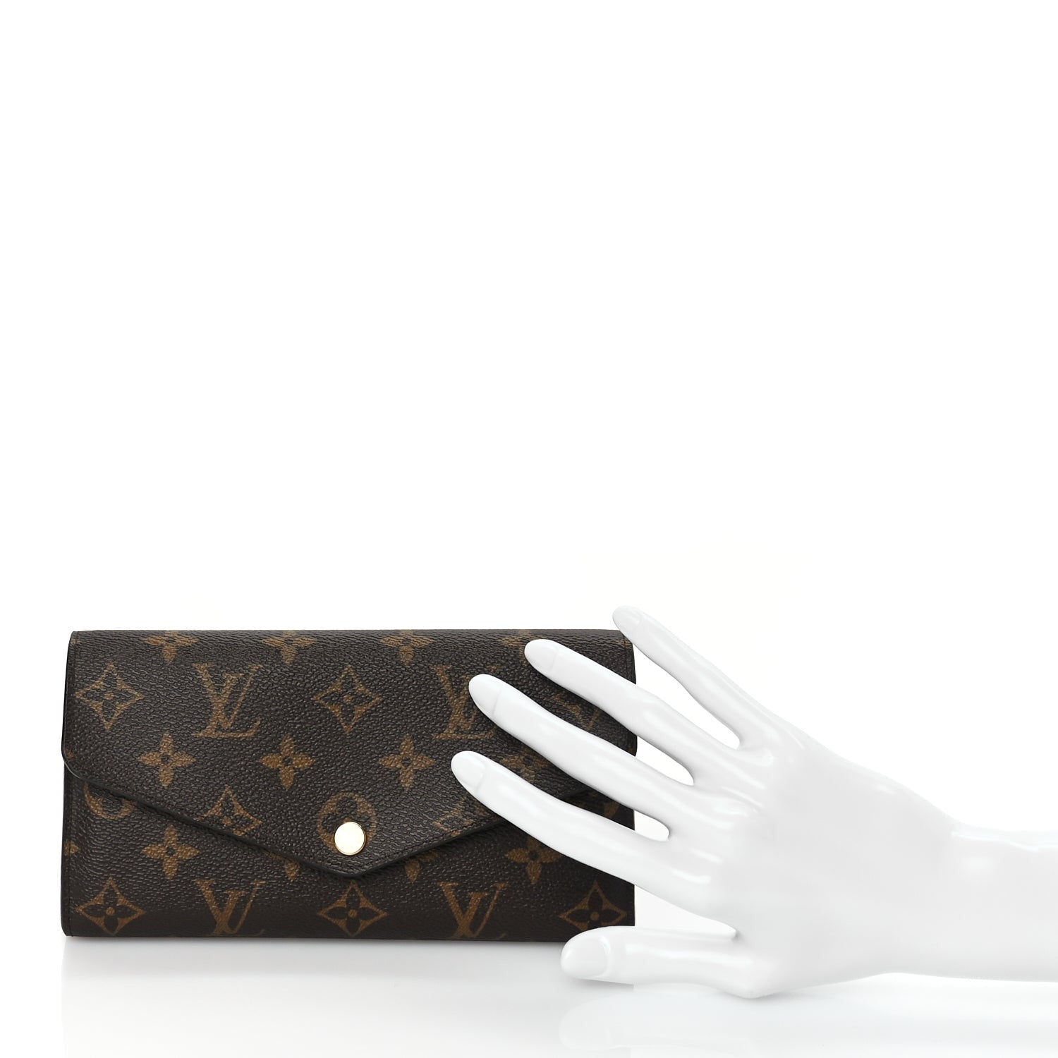 Louis Vuitton Monogram Sarah Wallet NM 2 of 7