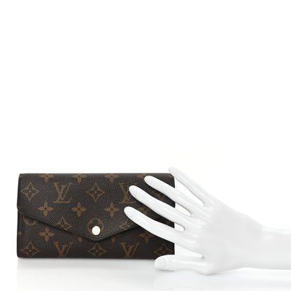 Louis Vuitton Monogram Sarah Wallet NM 2 of 7