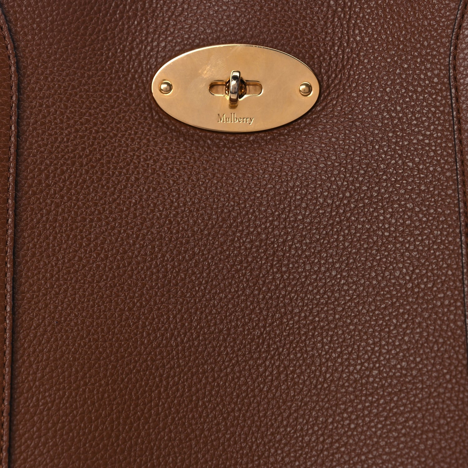 Mulberry Small Classic Grain Bayswater Tote Oak 6 of 8