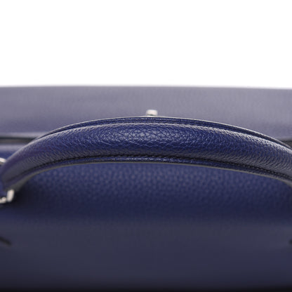 Hermes Togo Kelly Retourne 28 Bleu Encre 27 of 34