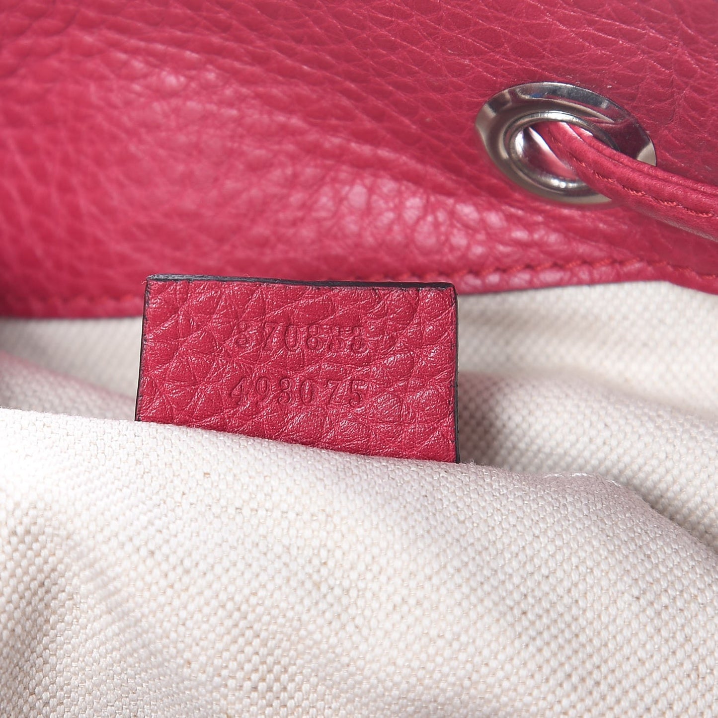 Cellarius Calfskin Medium Bamboo Backpack Petunia