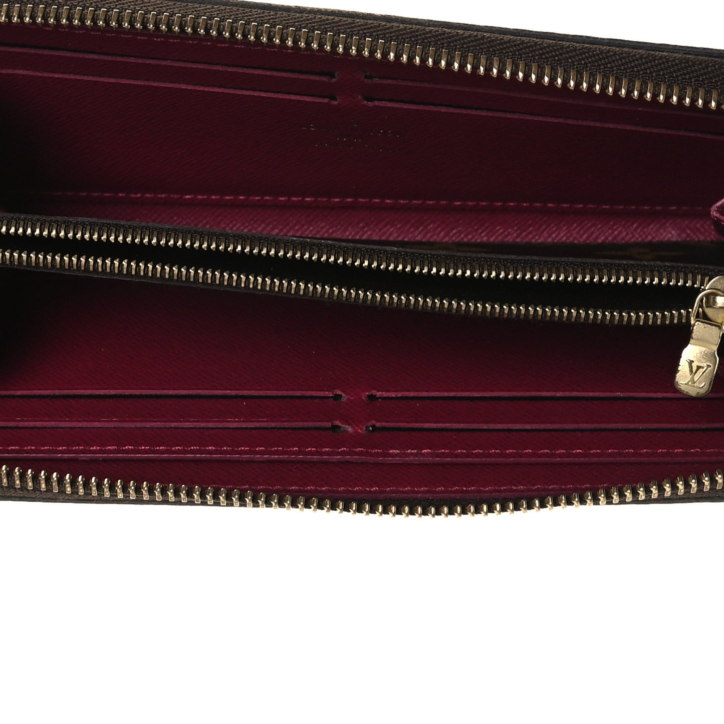 Monogram Clemence Wallet Fuchsia