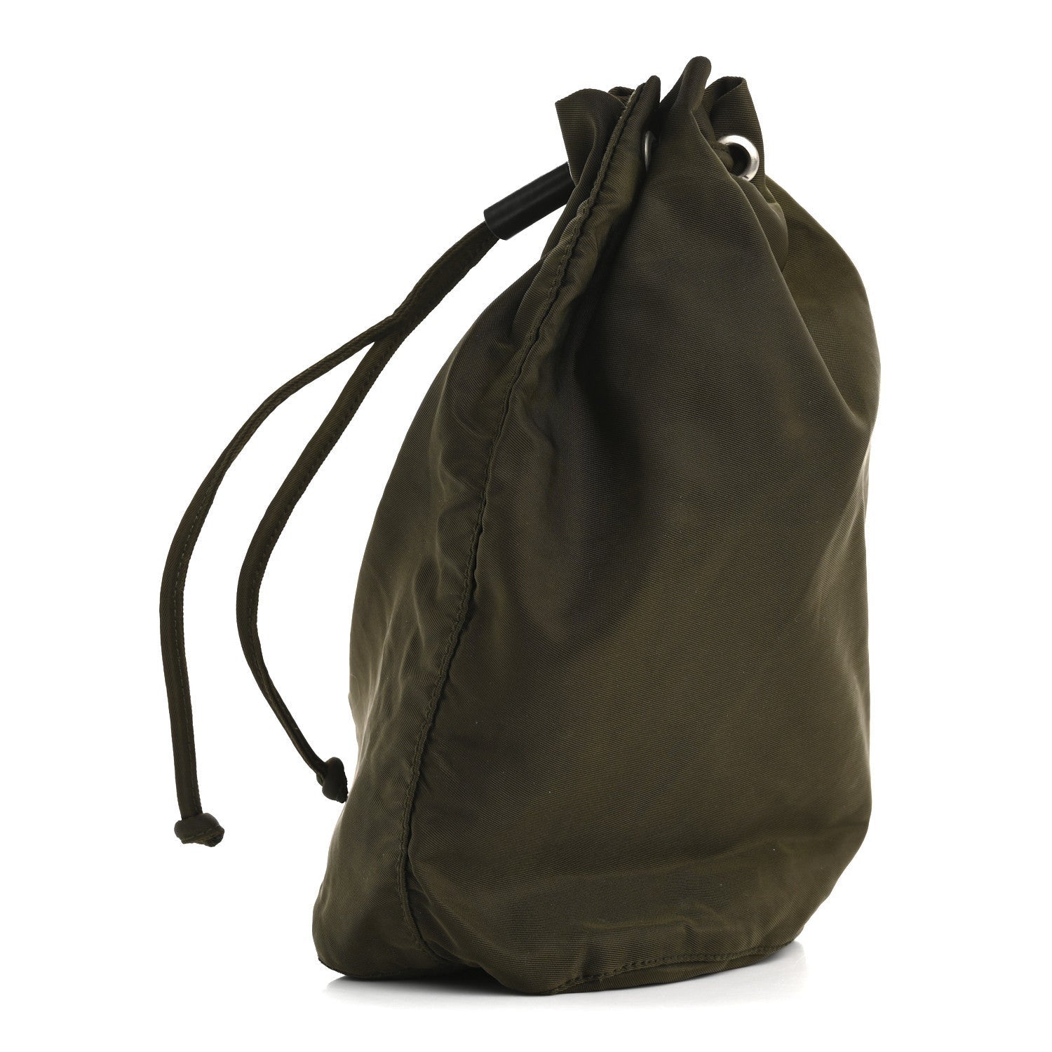 Prada Nylon Vela Drawstring Pouch Bruciato 3 of 7