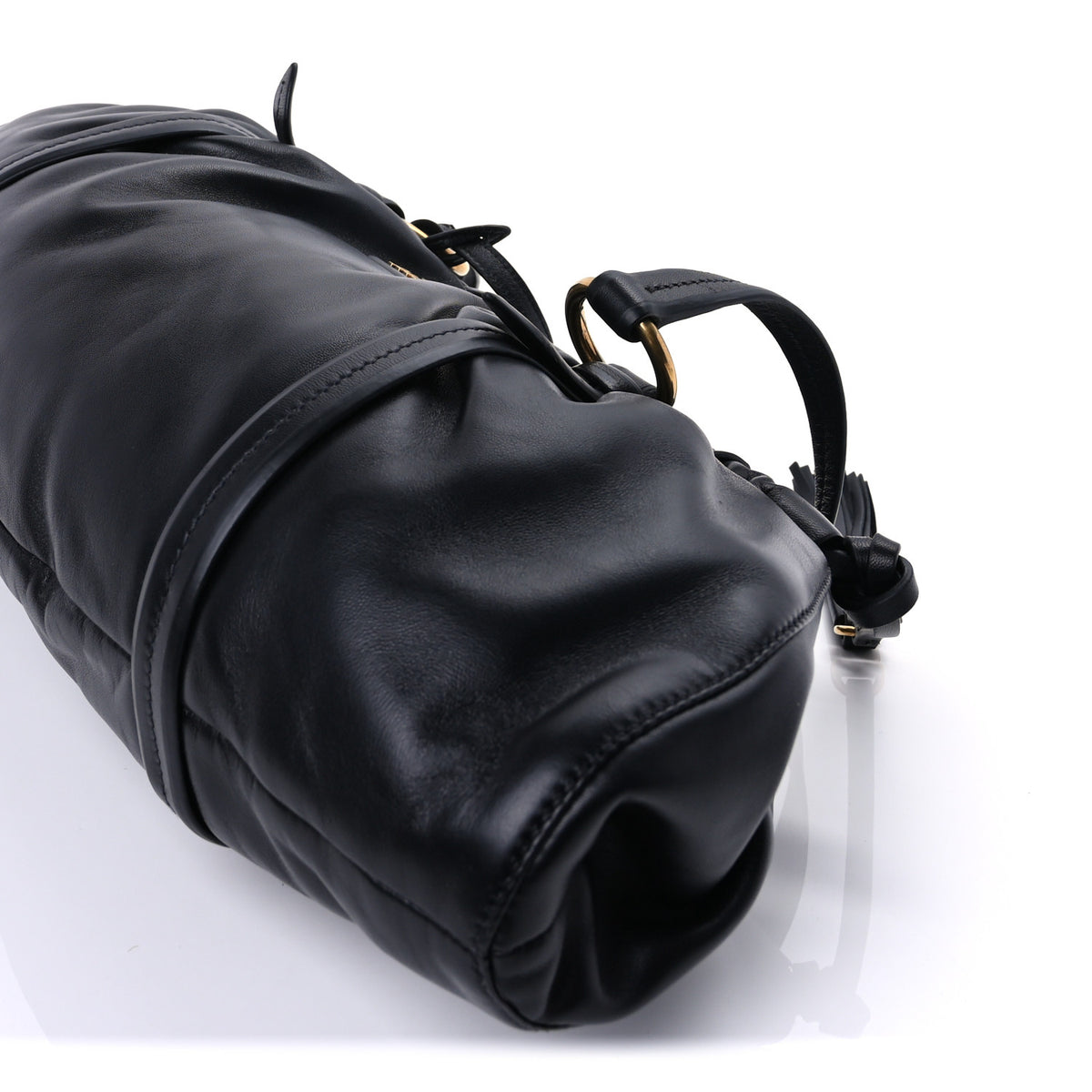 Nappa Joie Shoulder Bag Black
