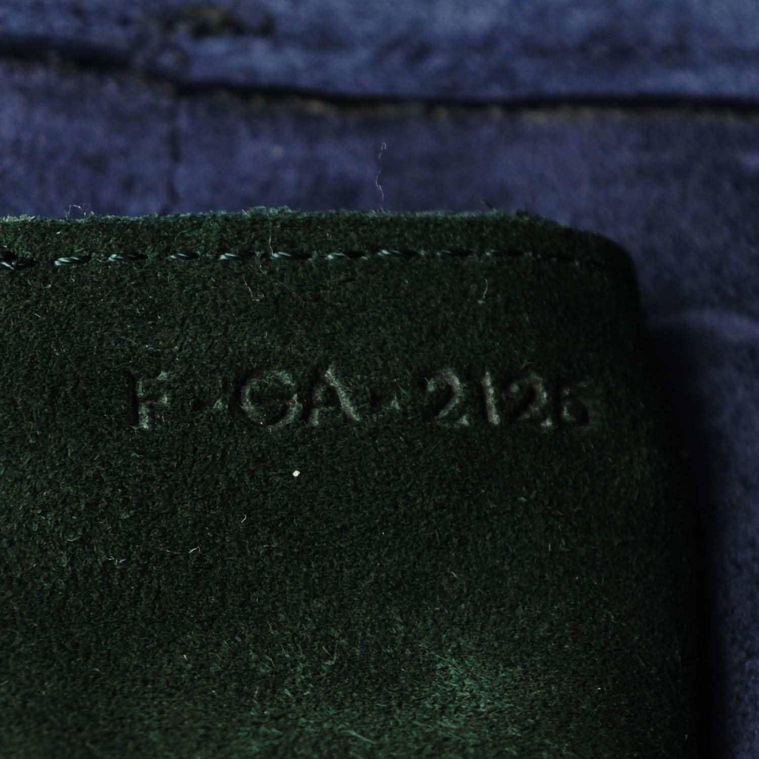 Celine Goatskin Smooth Calfskin Mini Belt Bag Dark Green 7 of 8