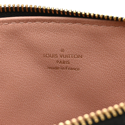 Louis Vuitton Lambskin Embossed Monogram Coussin PM Black 8 of 11