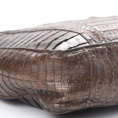 Nancy Gonzalez Crocodile Tote Brown 8 of 12