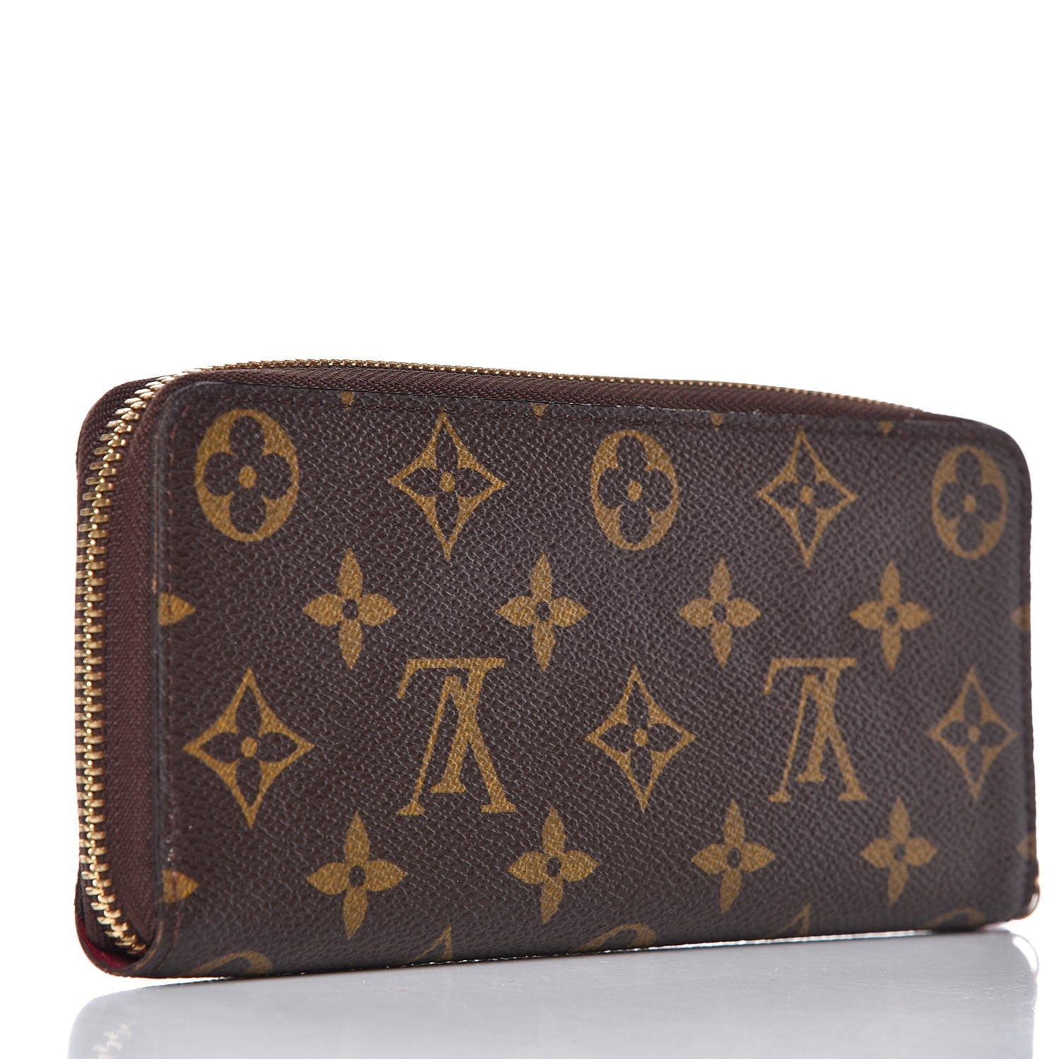 Louis Vuitton Monogram Clemence Wallet Fuchsia 3 of 10