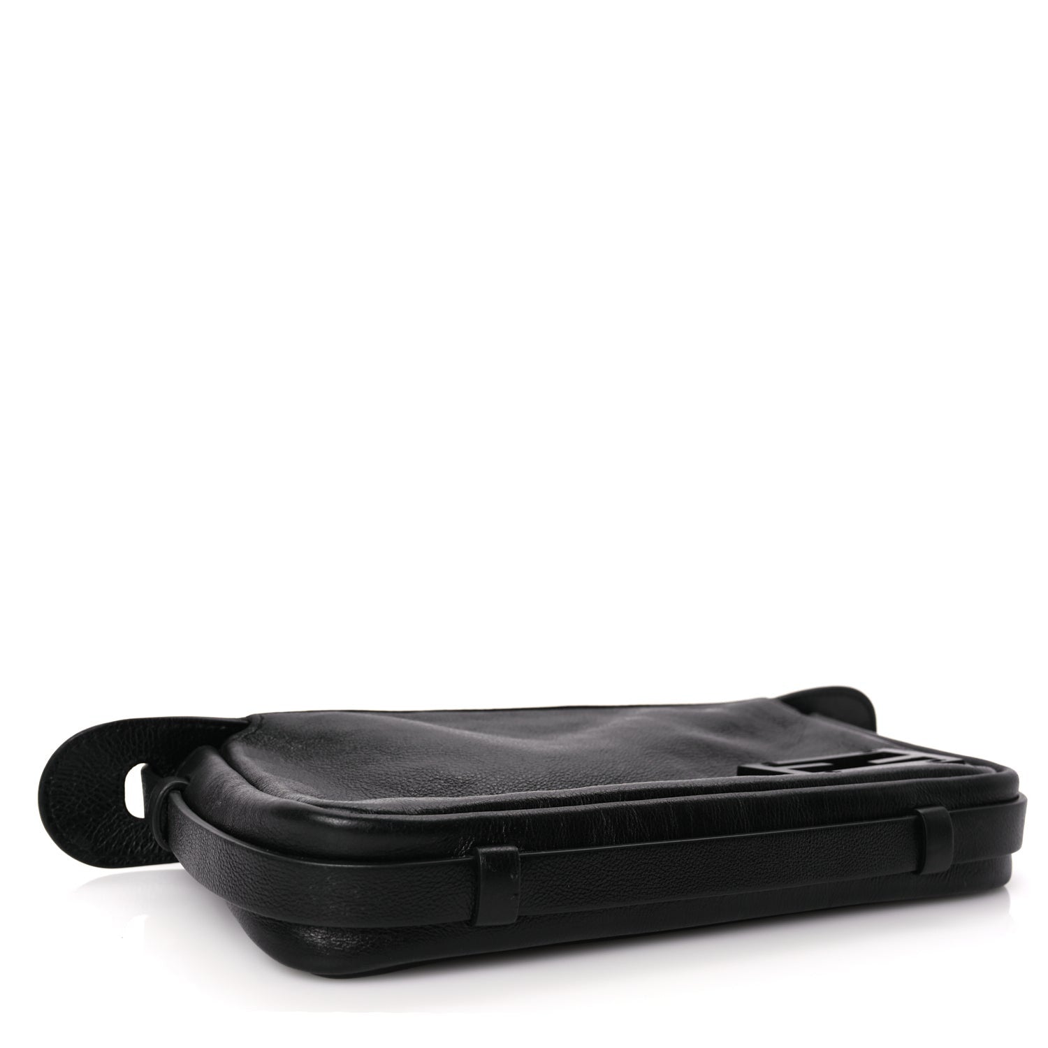 Fendi Vitello Mini Simply  Shoulder Bag Black 3 of 8
